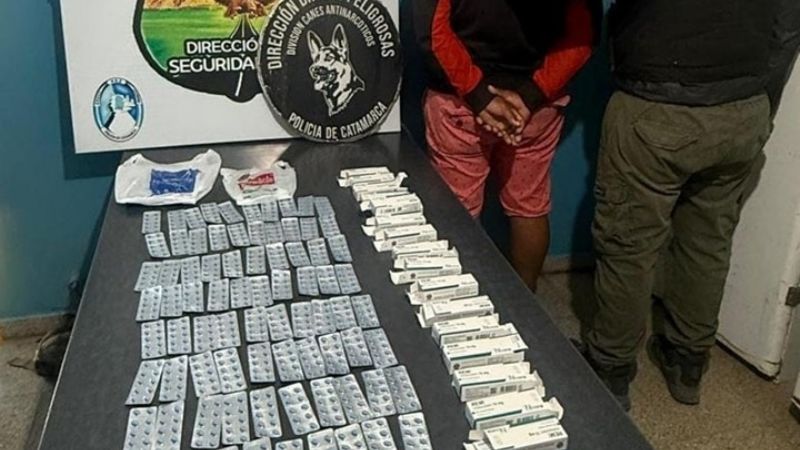 Tenía 1000 pastillas de ansiolíticos