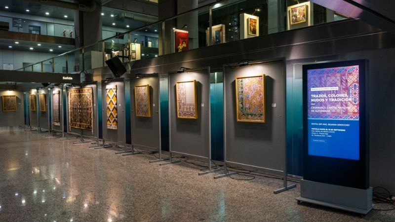 La Fábrica de Alfombras Catamarca exhibe su arte en Buenos Aires