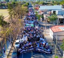 Atención porque habrá cortes de calles por la marcha federal universitaria
