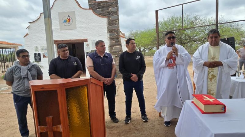 Peregrinación jubilar de policías del Este catamarqueño a El Suncho