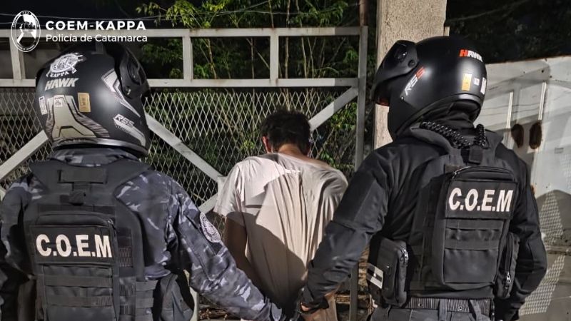 Cinco detenidos en distintos operativos policiales