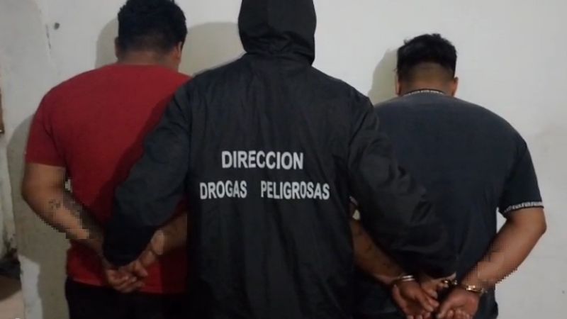 Cuatro detenidos y droga secuestrada