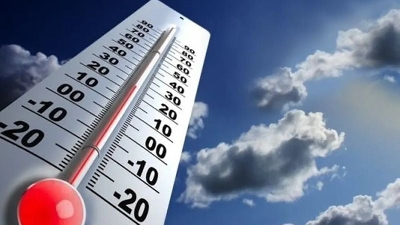 Sábado con nubosidad persistente y temperaturas elevadas