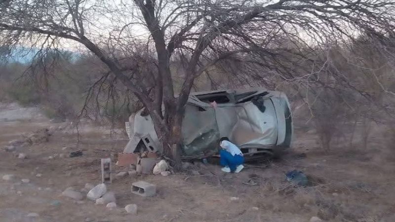 Tragedia en Belén: automovilista murió en un vuelco sobre Ruta Nacional 40