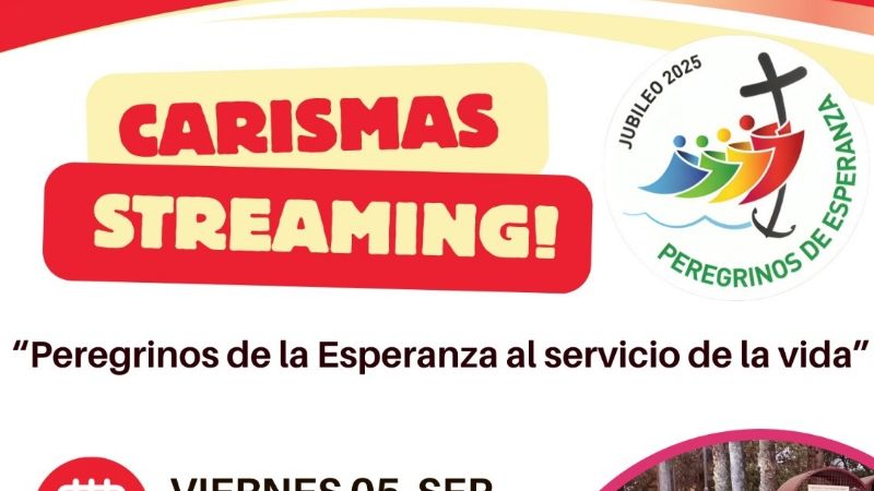 Se realizará la propuesta “Carismas Streaming”