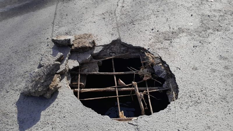 Malestar por las condiciones del puente del canal de riego en Polcos