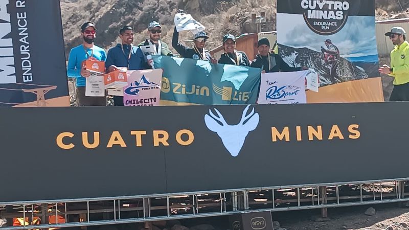 Fernando Quiroga brilló en Las Cuatro minas Endurance Run 2025