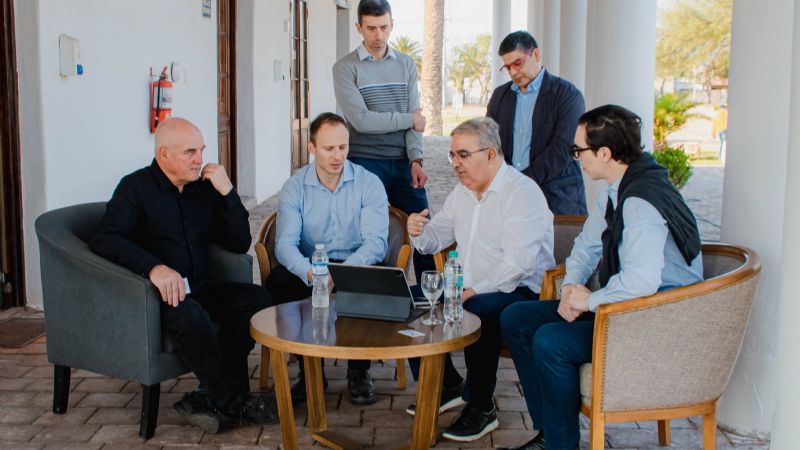 El Gobernador recibió a autoridades de la firma británica Tembo Capital