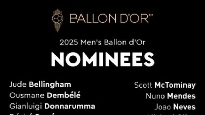 Hoy se entrega el Balón de Oro 2025