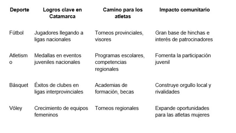 Logros deportivos en Catamarca: historias de campeones locales