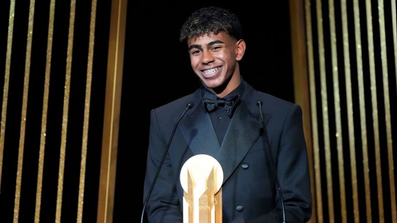 Dembélé se quedó con el Balón de Oro