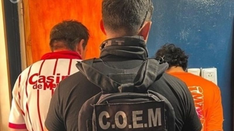 Dos detenidos por el robo en una cancha de fútbol