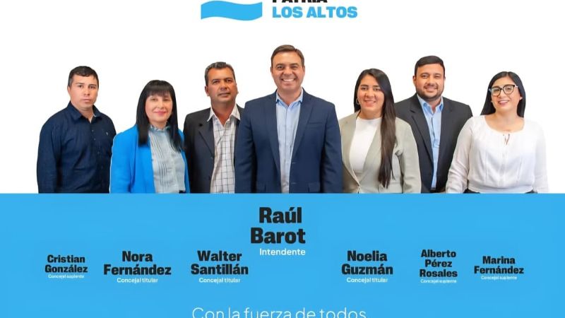 Fuerza Patria Los Altos se prepara para las elecciones del 26 de octubre