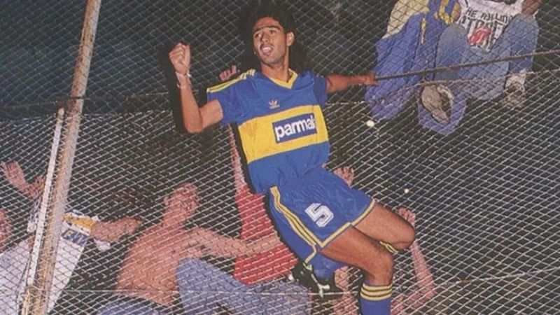 Scaloni, fanático hincha de Boca