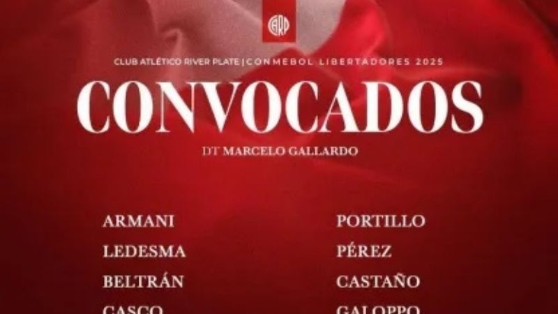 River ya está en Brasil para enfrentar a Palmeiras