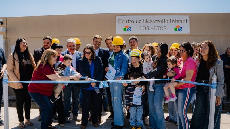 Los Altos: inauguraron el Centro de Desarrollo Infantil
