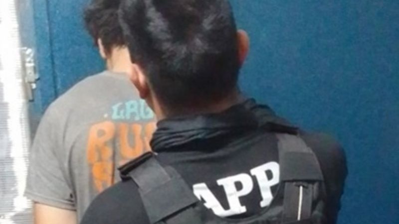 Ladrón detenido en el Santa Marta