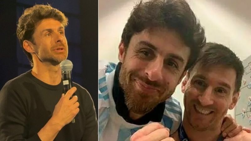 Aimar da el ejemplo de Messi en sus charlas motivacionales