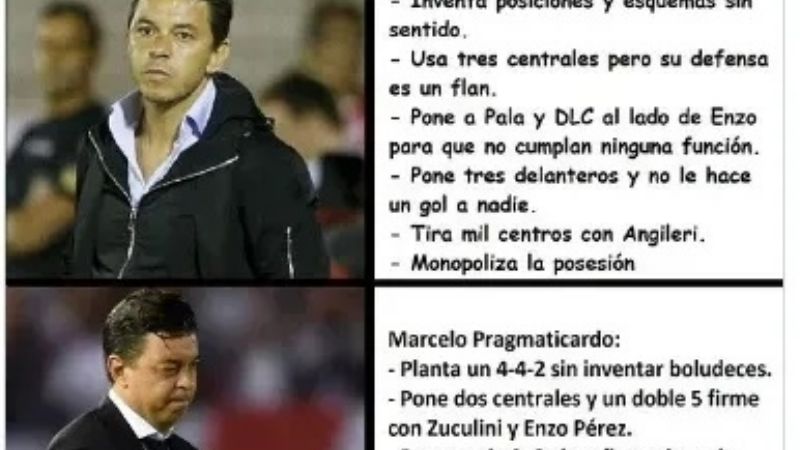 Las cargadas a River, por la eliminación