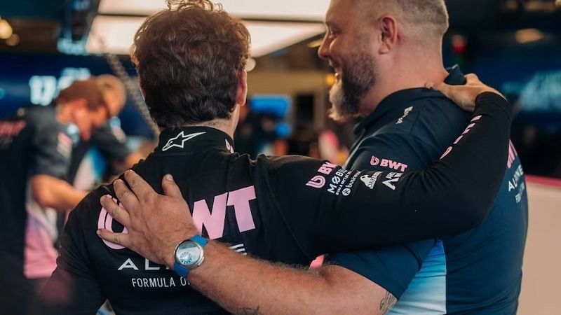 Guiño de Alpine para la continuidad de Colapinto