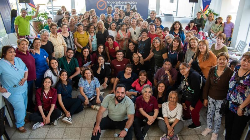 Vicegobernación llevó sus propuestas a adultos mayores de "Casa Activa"