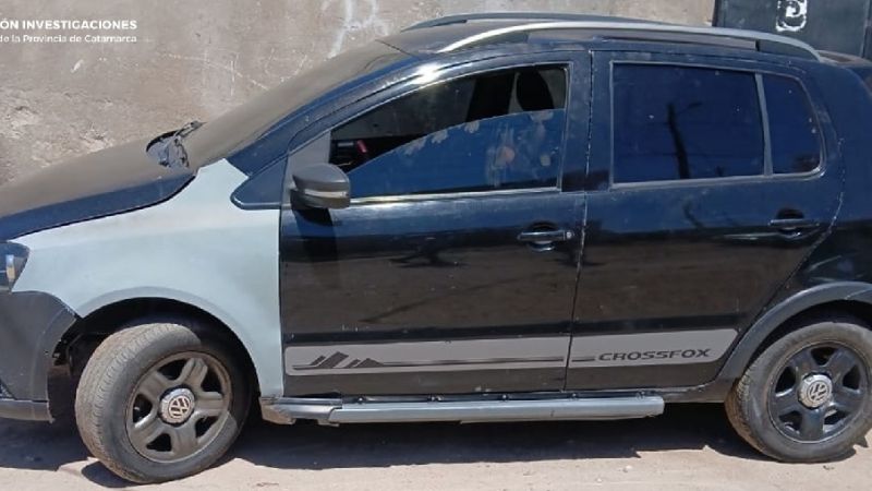 Policías recuperaron elementos sustraídos y secuestraron un automóvil