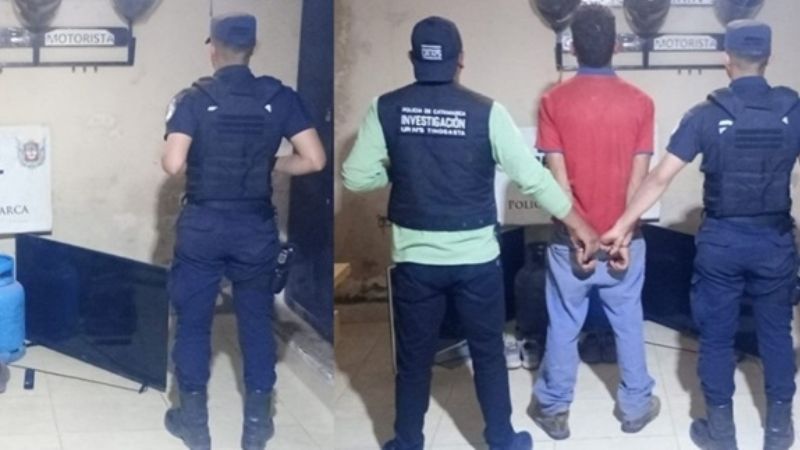 En Tinogasta policías recuperaron elementos sustraídos
