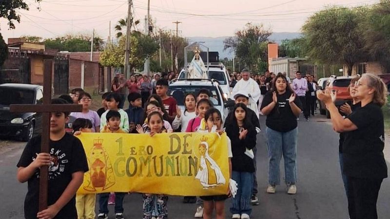 La parroquia Virgen de la Merced celebró los 10 años de su creación