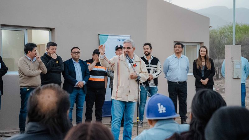 Belén: 78 familias accedieron a viviendas y mejoramientos habitacionales