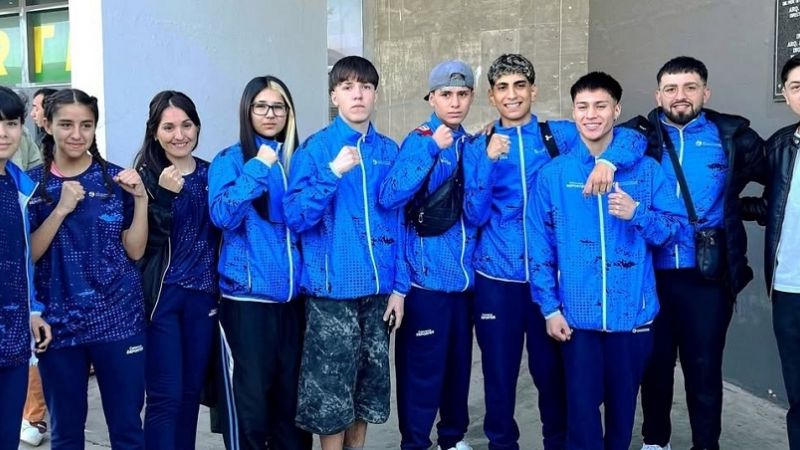El boxeo de Catamarca en los “Evita 2025”