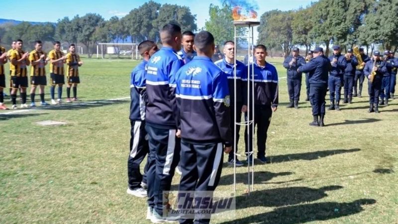 Dieron inicio las Olimpiadas Policiales 2.025