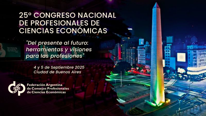 Jalil y el CPCE en Congreso de Ciencias Económicas