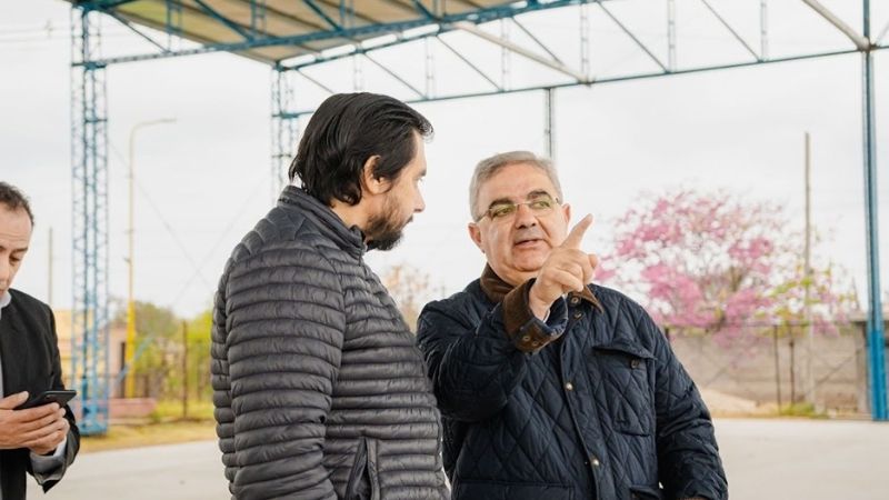 El Auténtico está pronto a inaugurar su playón multideportivo