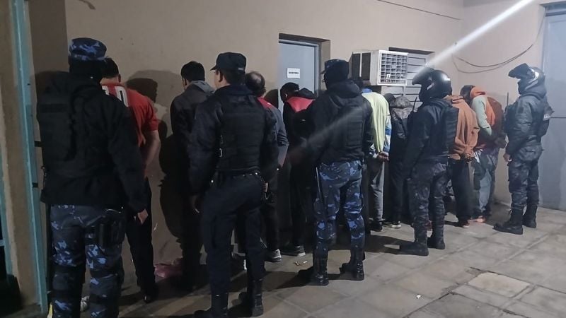 Operativo de prevención dejó varios arrestados