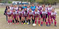 SOCIAL ROJAS en su formación del Femenino, en su última presentación en Las Pirquitas.