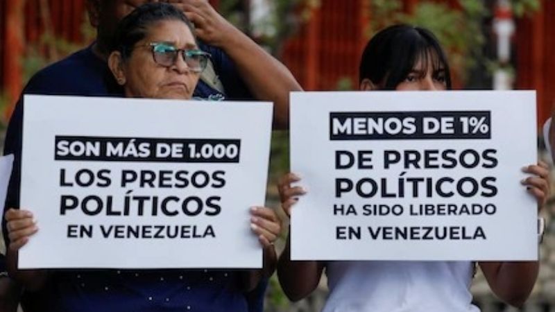 Venezuela liberó a 24 presos políticos en un operativo nocturno