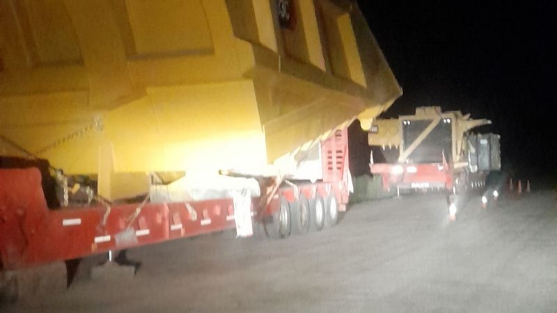 Precaución en Ruta Nacional 60 por desplazamiento de convoy y trabajos en La Puntilla
