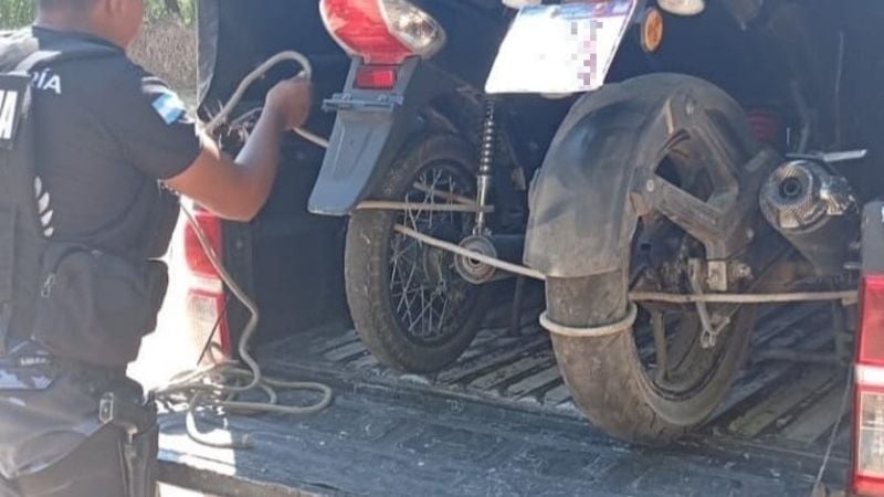 La Policía intensifica controles vehiculares y secuestra motocicletas