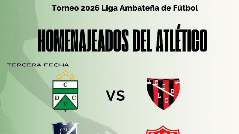 Se va la 3ra. en la Liga Ambateña de Fútbol