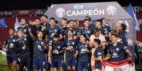 INDEPENDENTE RIVADAVIA de Mendoza, cuando se consagró campeón de la Copa Argentina, en 2025.
