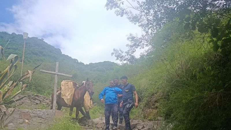 Policías localizaron y asistieron a un hombre en Ambato