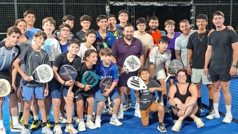 El entrenador de Tapia brindó una Clínica en el Club La Rejas