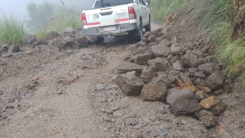 Habilitaron la Ruta Provincial N°47 en Cuesta Minas Capillitas
