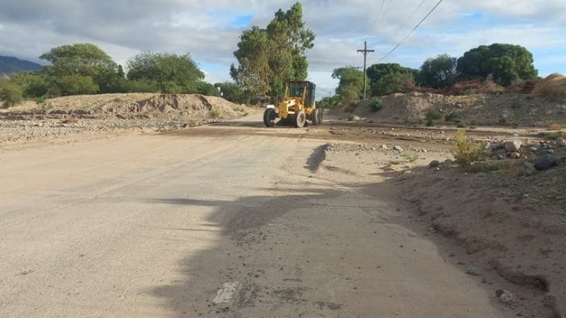 Se normaliza el tránsito en Santa María tras las crecidas de ríos