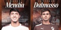 LA BIENVENIDA DE PLATENSE para Mateo Mendía y Santiago Dalmasso, llegados desde Boca..