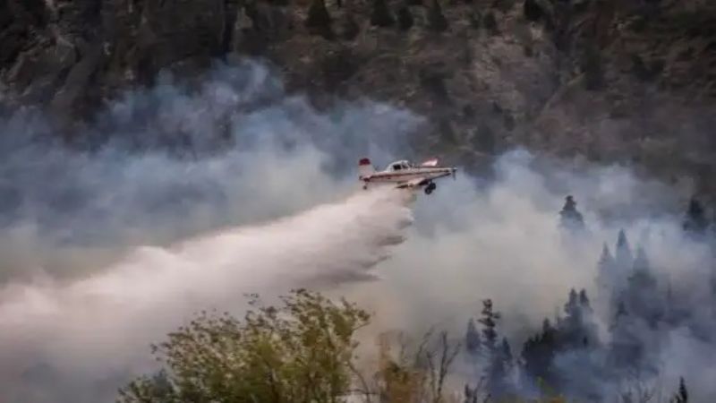 Preocupación en Chubut por la reactivación de focos de incendio en La Patriada