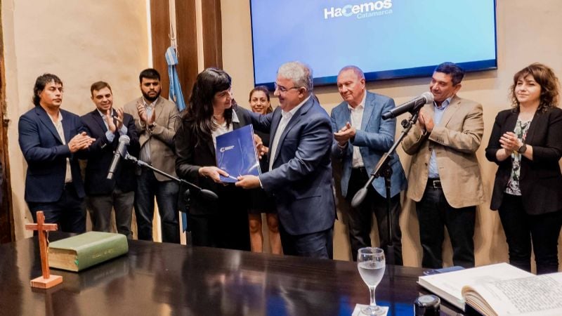 Teresita Regalado asumió como nueva ministra de Minería en la Provincia