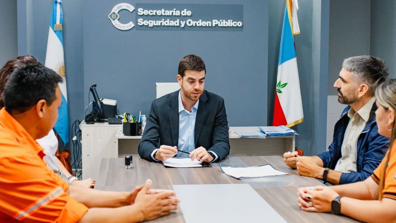 Firrman convenio para fortalecer la comunicación en emergencias en toda la provincia