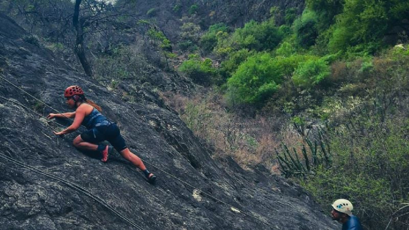 Se viene viernes de escalada en el Dique El Jumeal