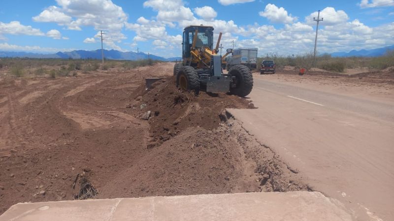 Transitar con precaución entre Tinogasta y El Puesto